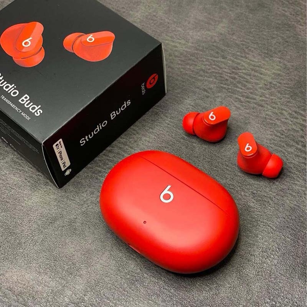 Beats Studio Busd In-Ear Noise Cancelling Headphones Red - Picture 3 of 9